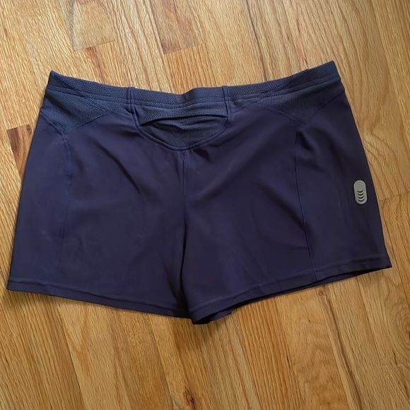 New NIKE Women Dri-Fit Running Shorts Navy Blue Women M NWT - Picture 6 of 6